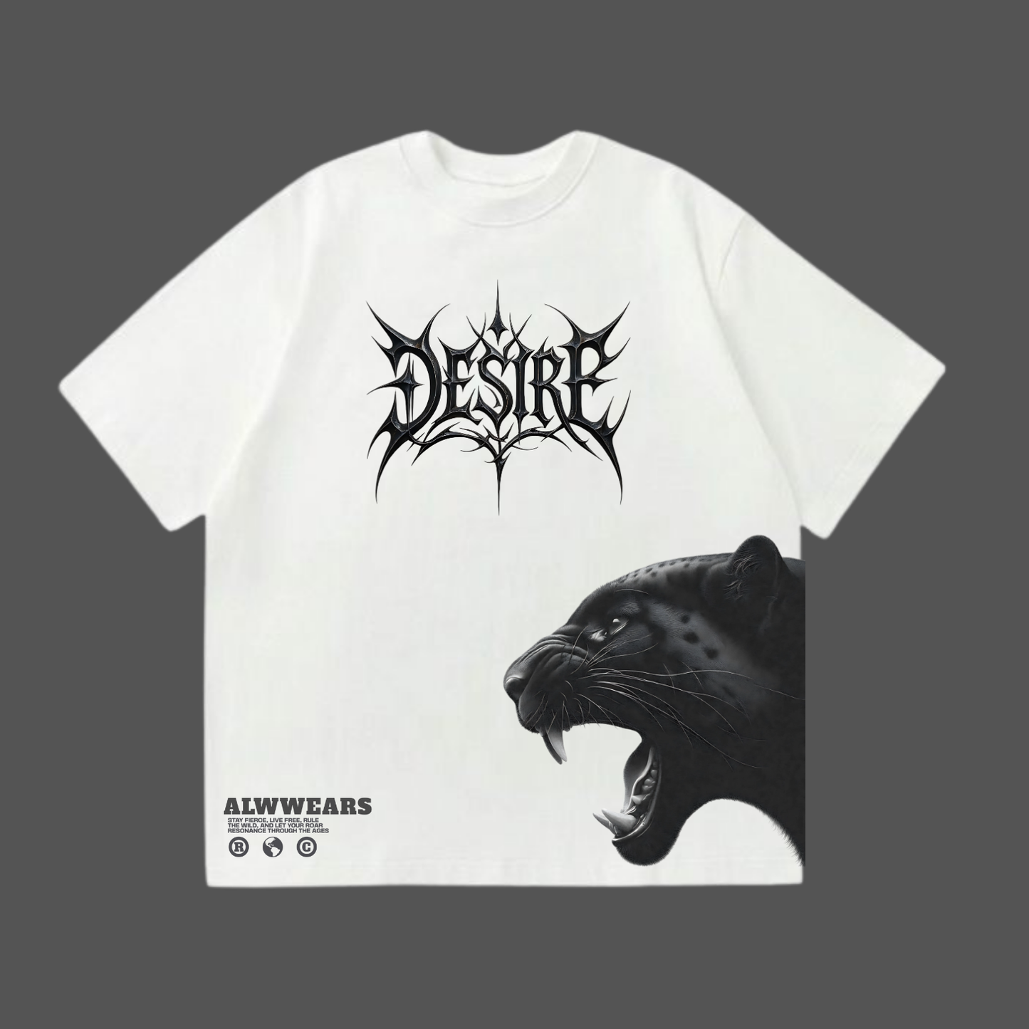 Alwwears "DESIRE" Oversized T-Shirt