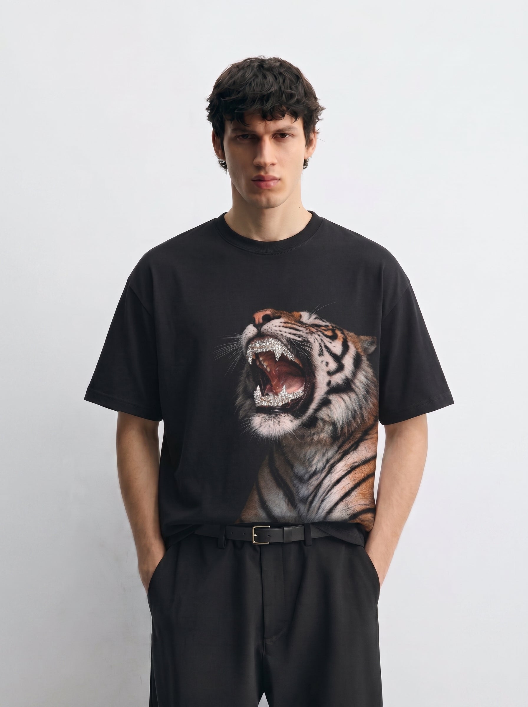Diamond Fang Tiger Tee