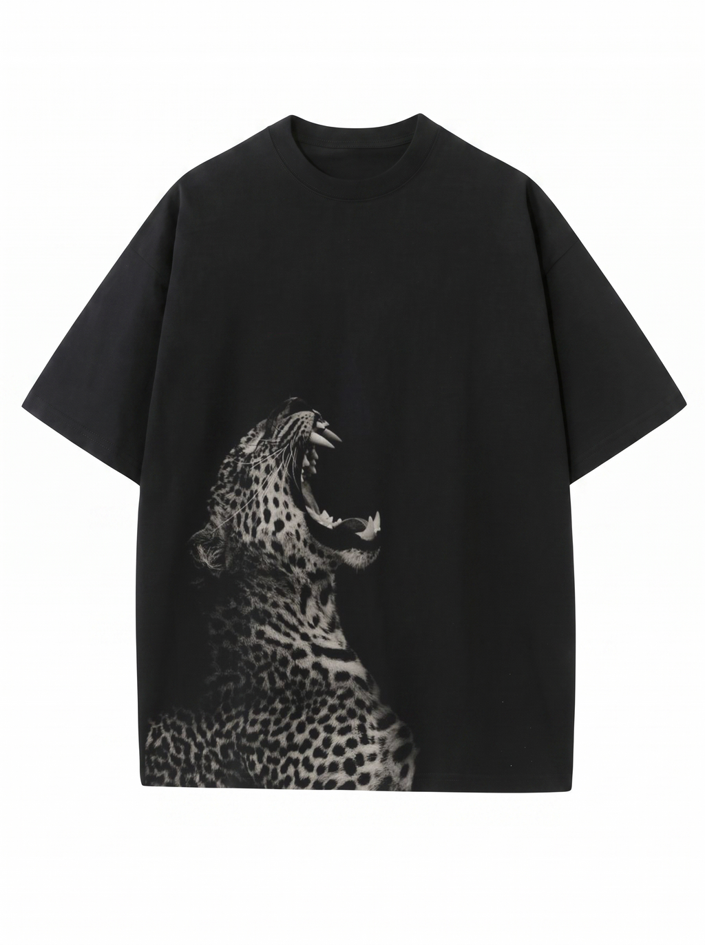 Savage Leopard Oversized Tee