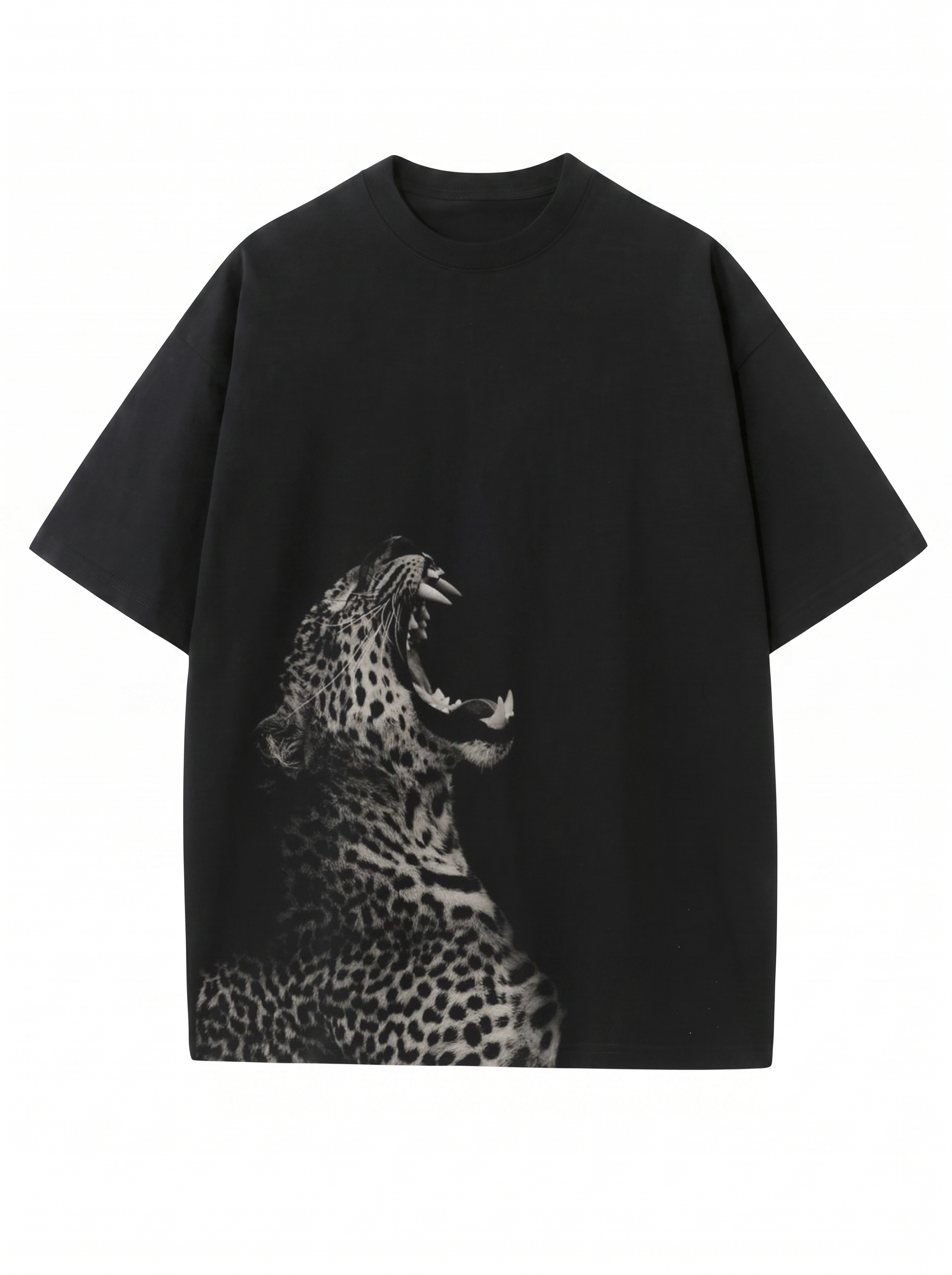 Savage Leopard Oversized Tee