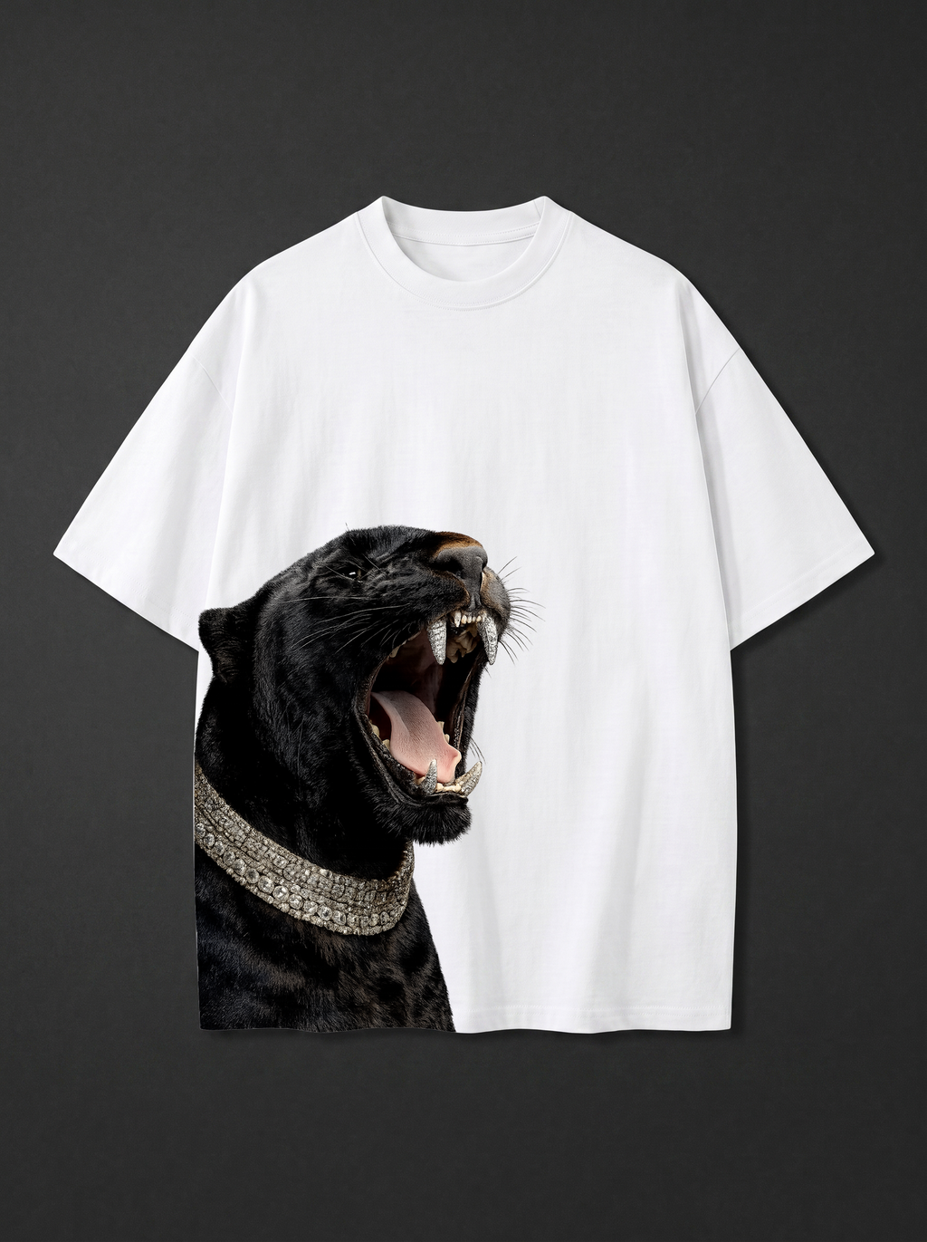 Obsidian Roar Oversized Tee
