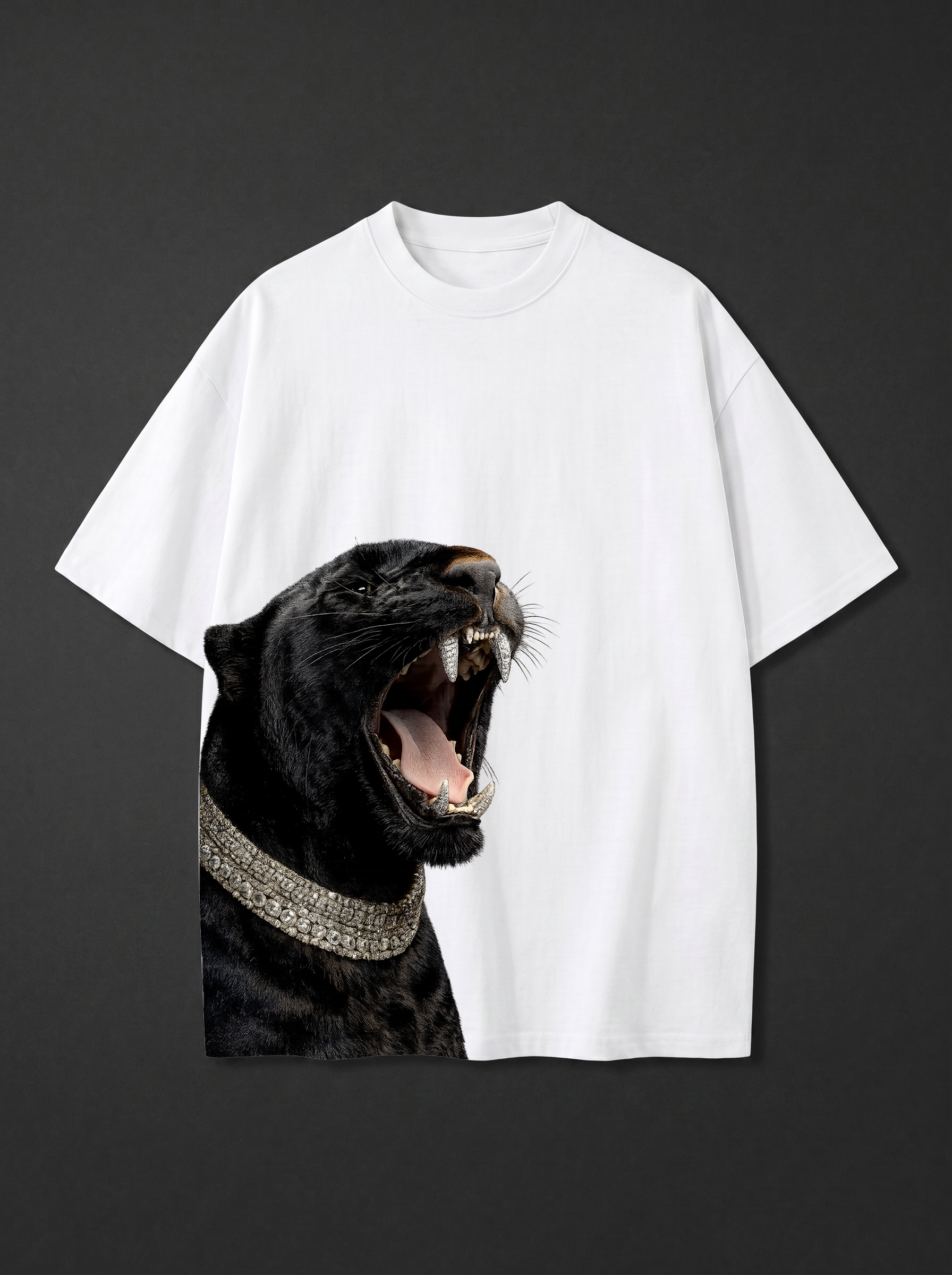 Obsidian Roar Oversized Tee