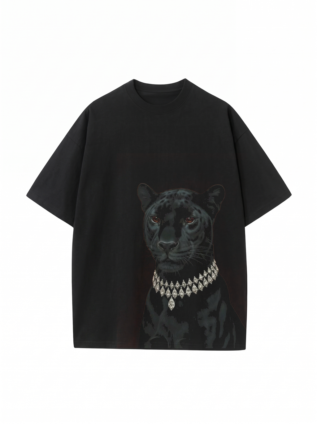 Black Panther Royale Oversized Tee