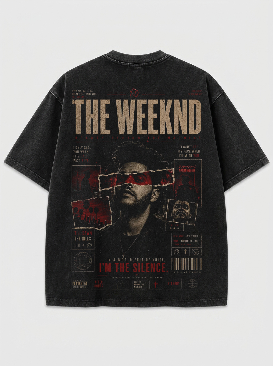The Weeknd Oversized Tee