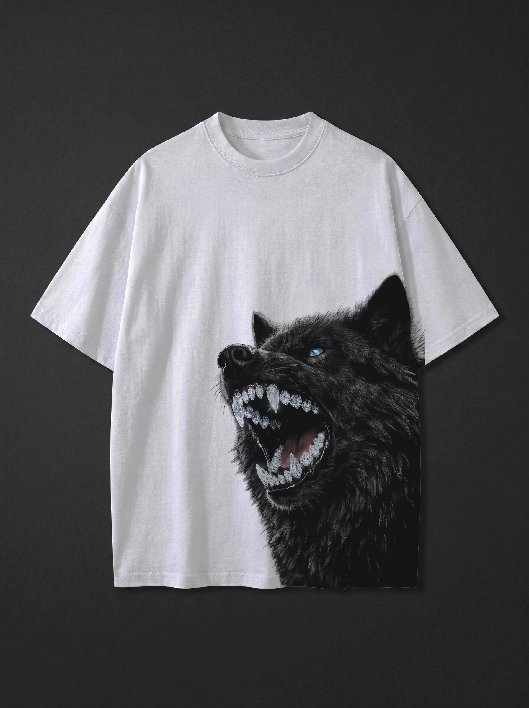 Midnight Fang Oversized Tee