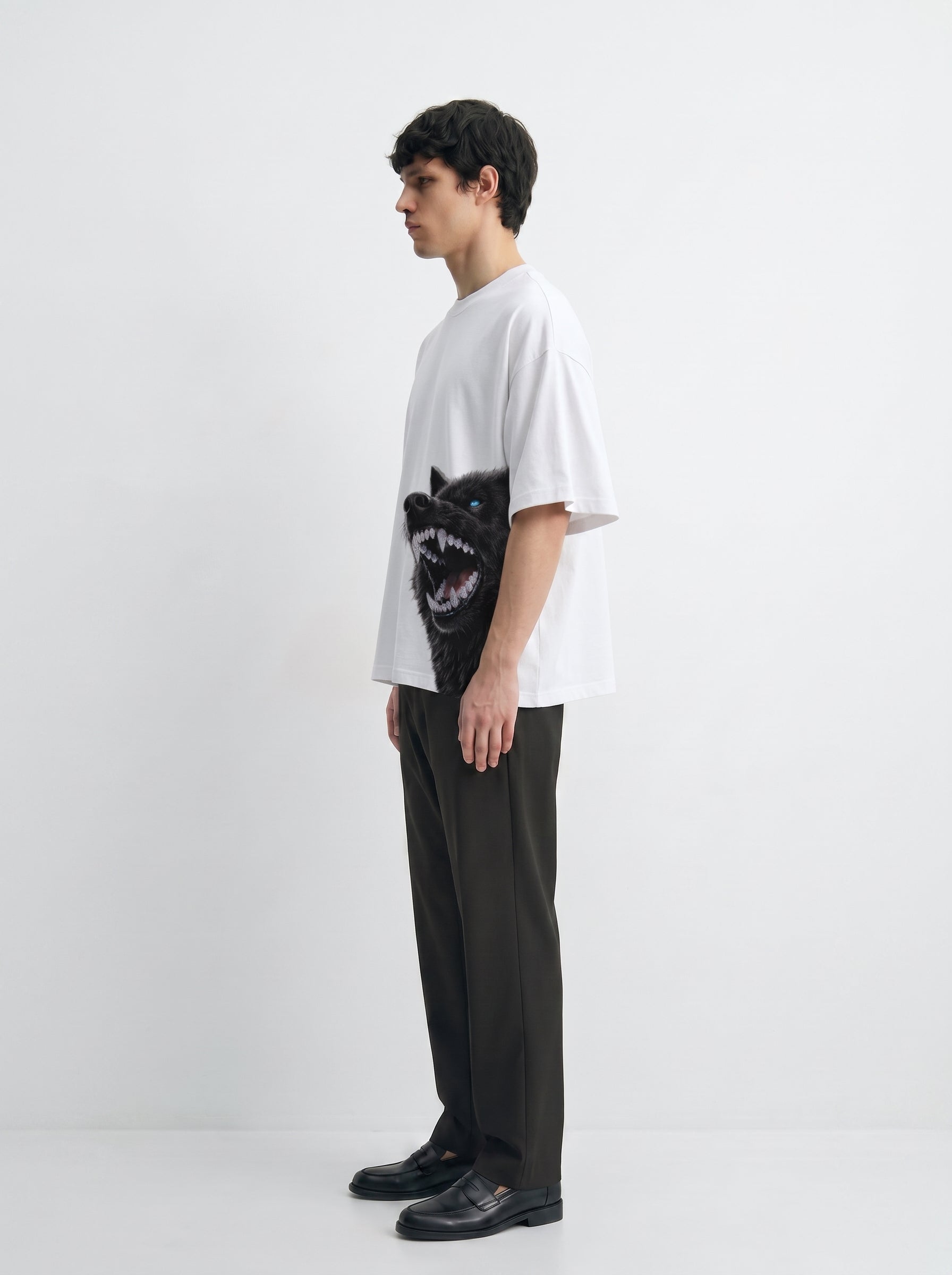 Midnight Fang Oversized Tee