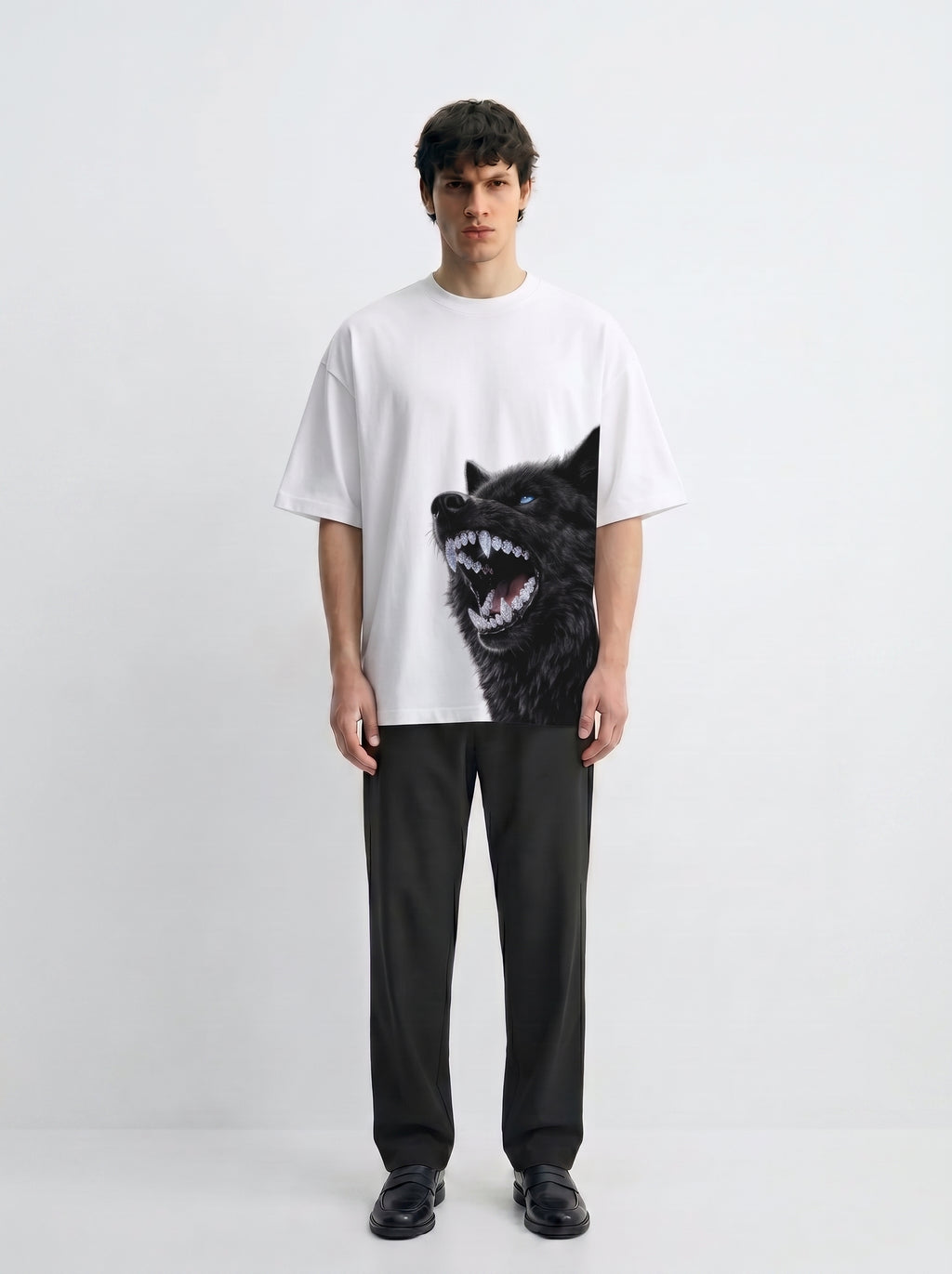 Midnight Fang Oversized Tee