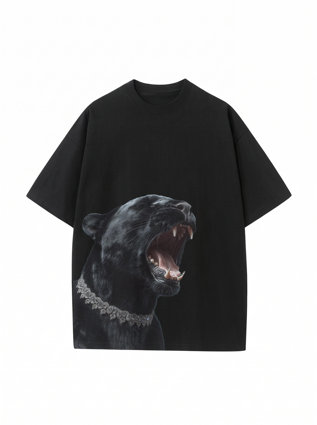 Midnight Roar Oversized Tee
