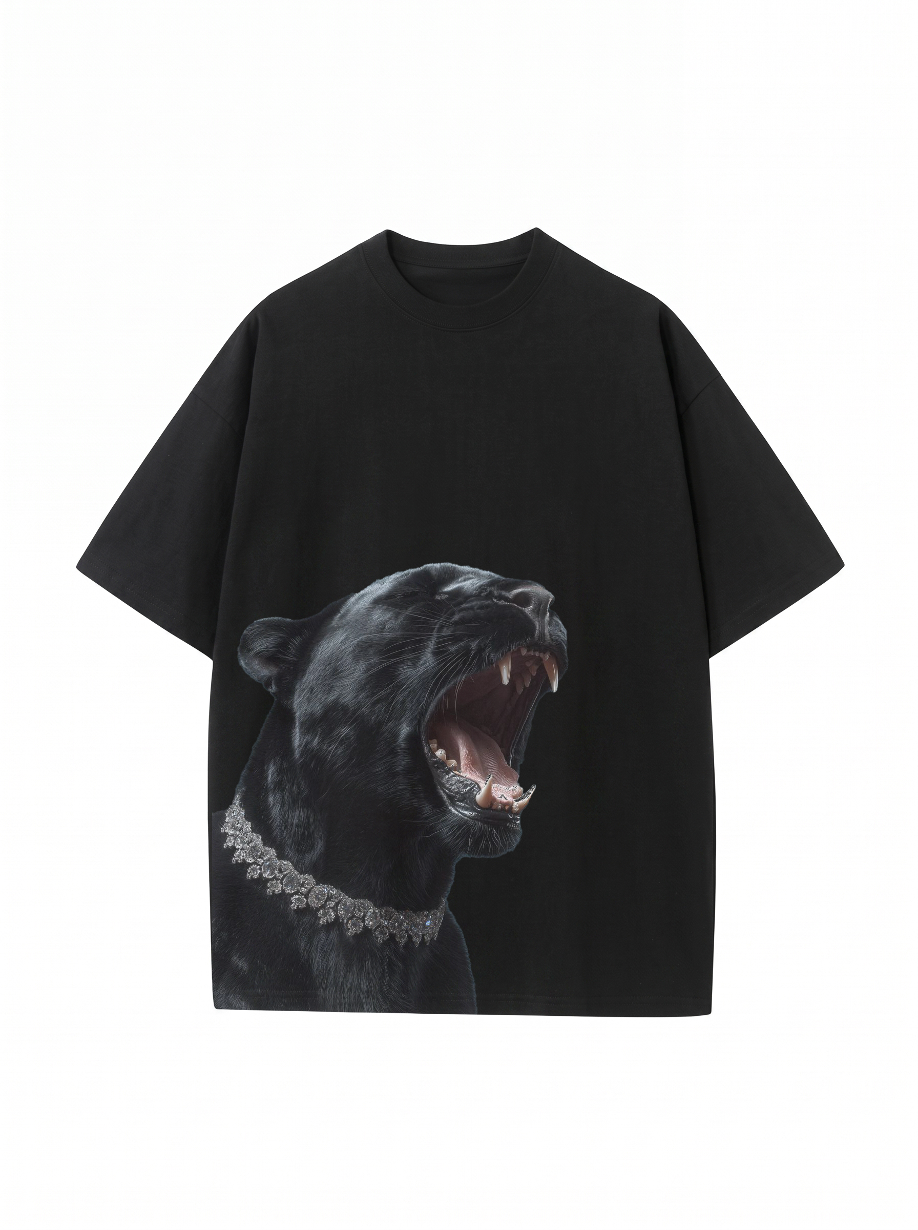 Midnight Roar Oversized Tee
