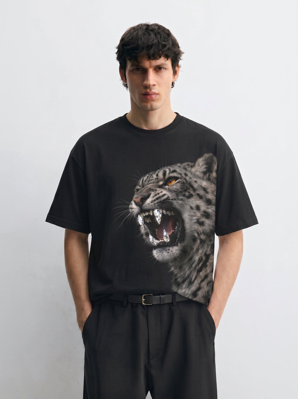 Frost Fang Snow Leopard Tee