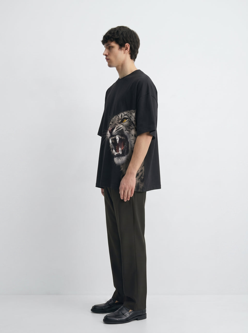 Frost Fang Snow Leopard Tee