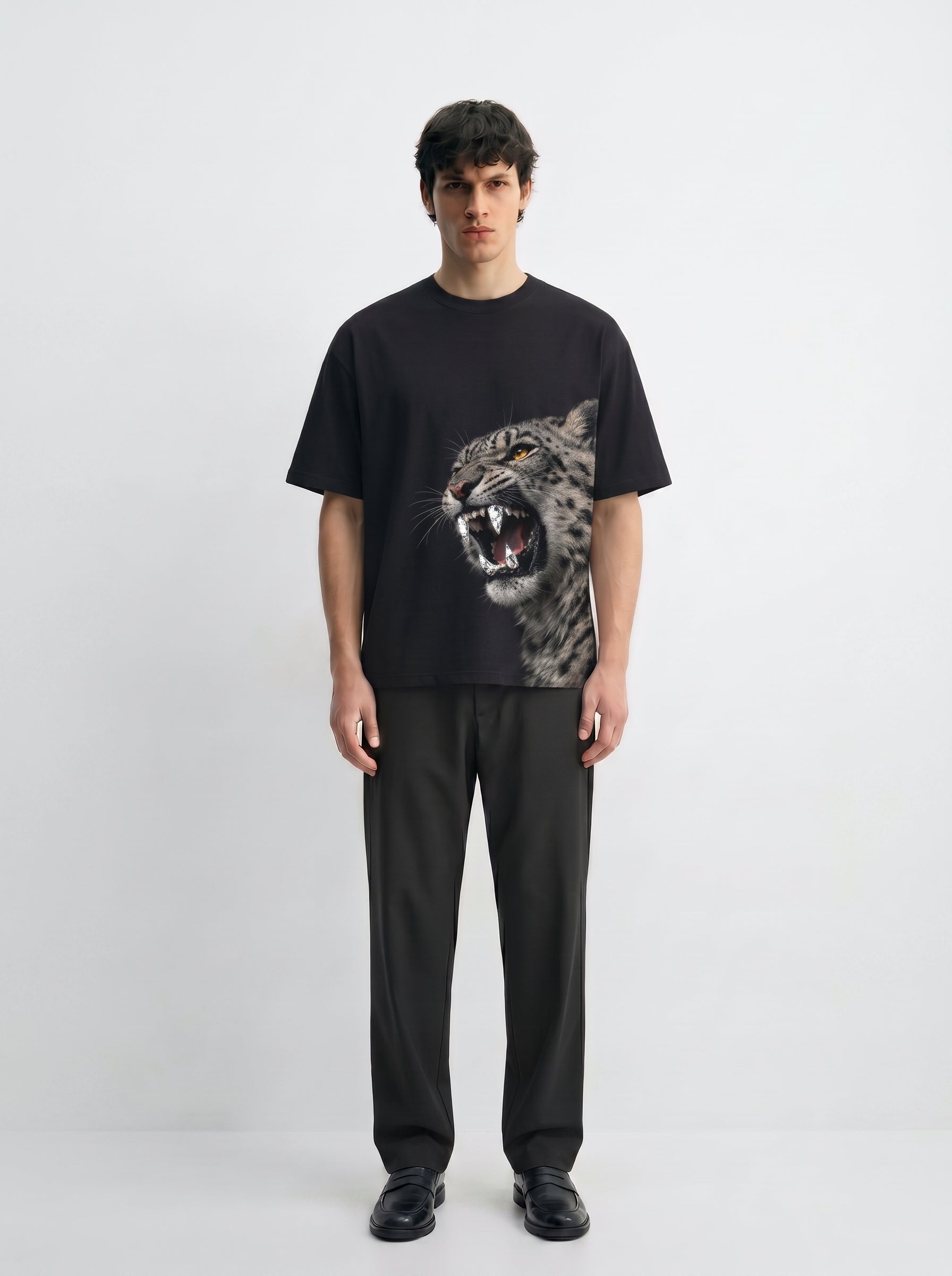 Frost Fang Snow Leopard Tee