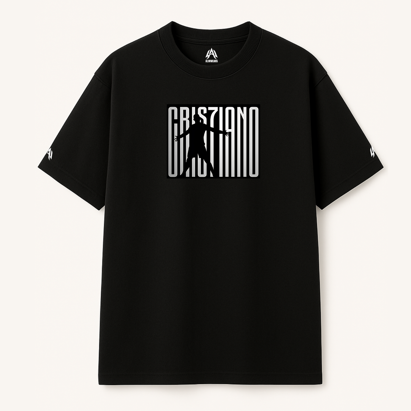 Cristiano Black Oversized T-Shirt