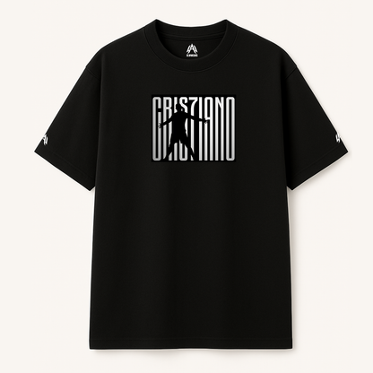 Cristiano Black Oversized T-Shirt