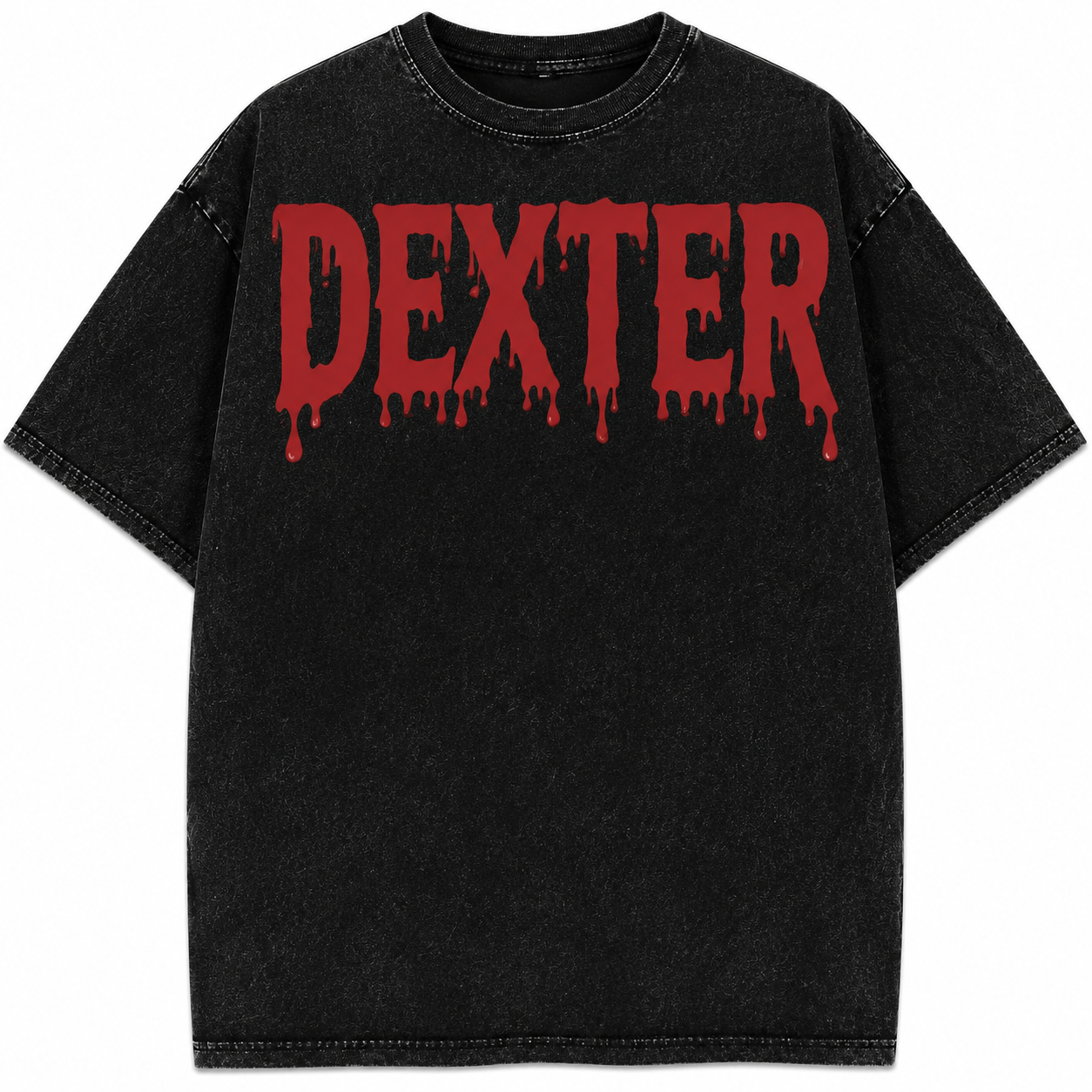 Dexter Oversized Acid Wash Tee