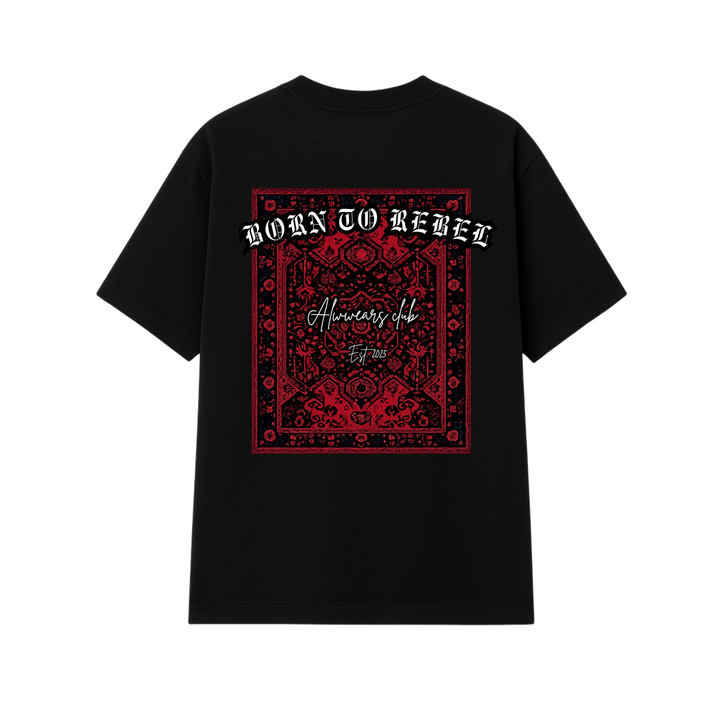 Born To Rebel Oversized T-Shirt
