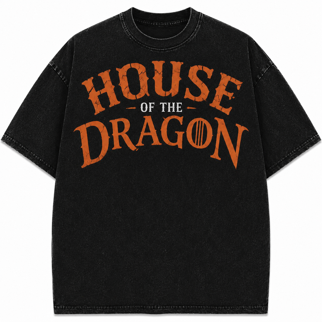 House of the Dragon Throne Oversized T-Shirt