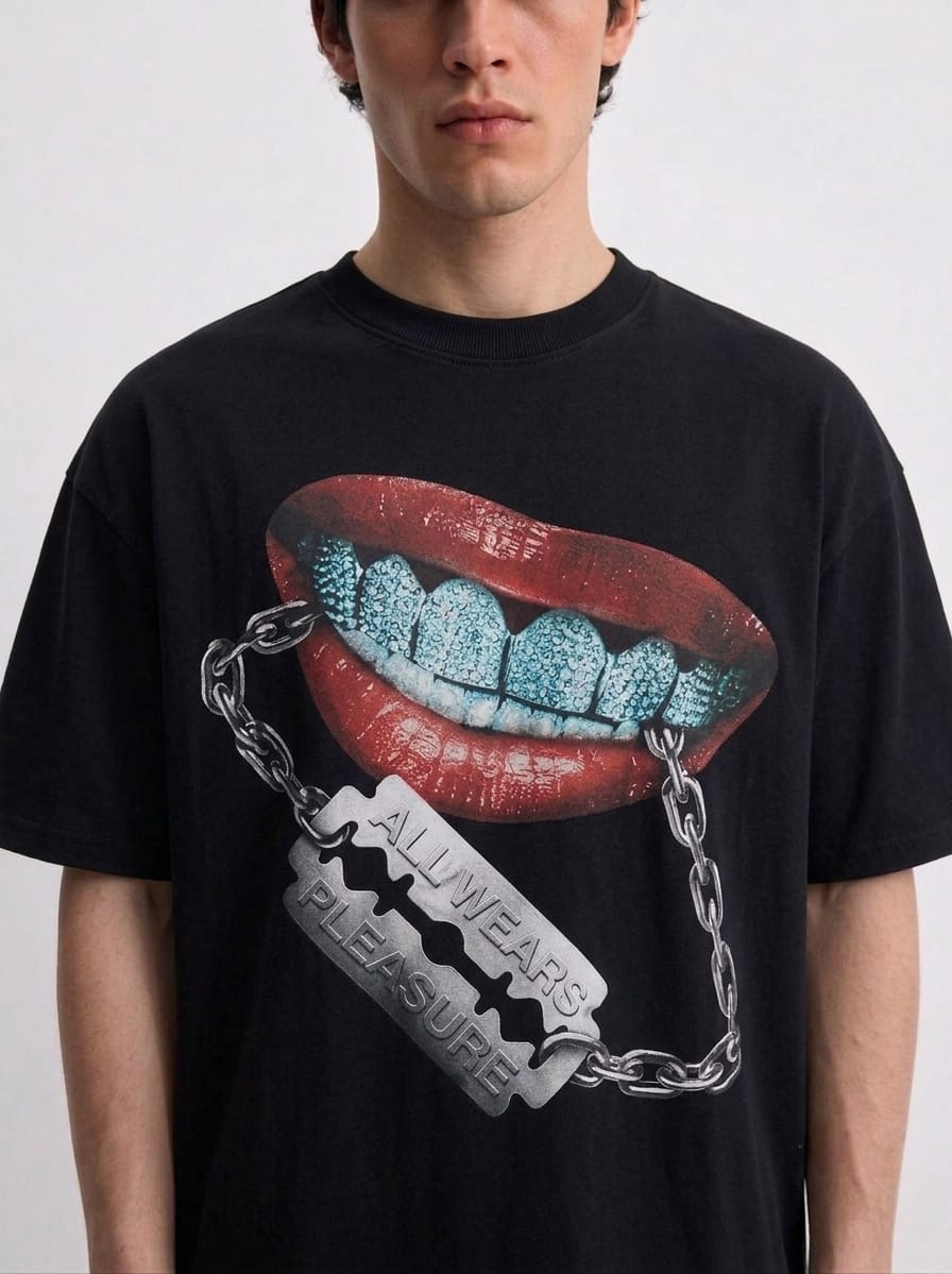 Vice Chain Oversized Tee