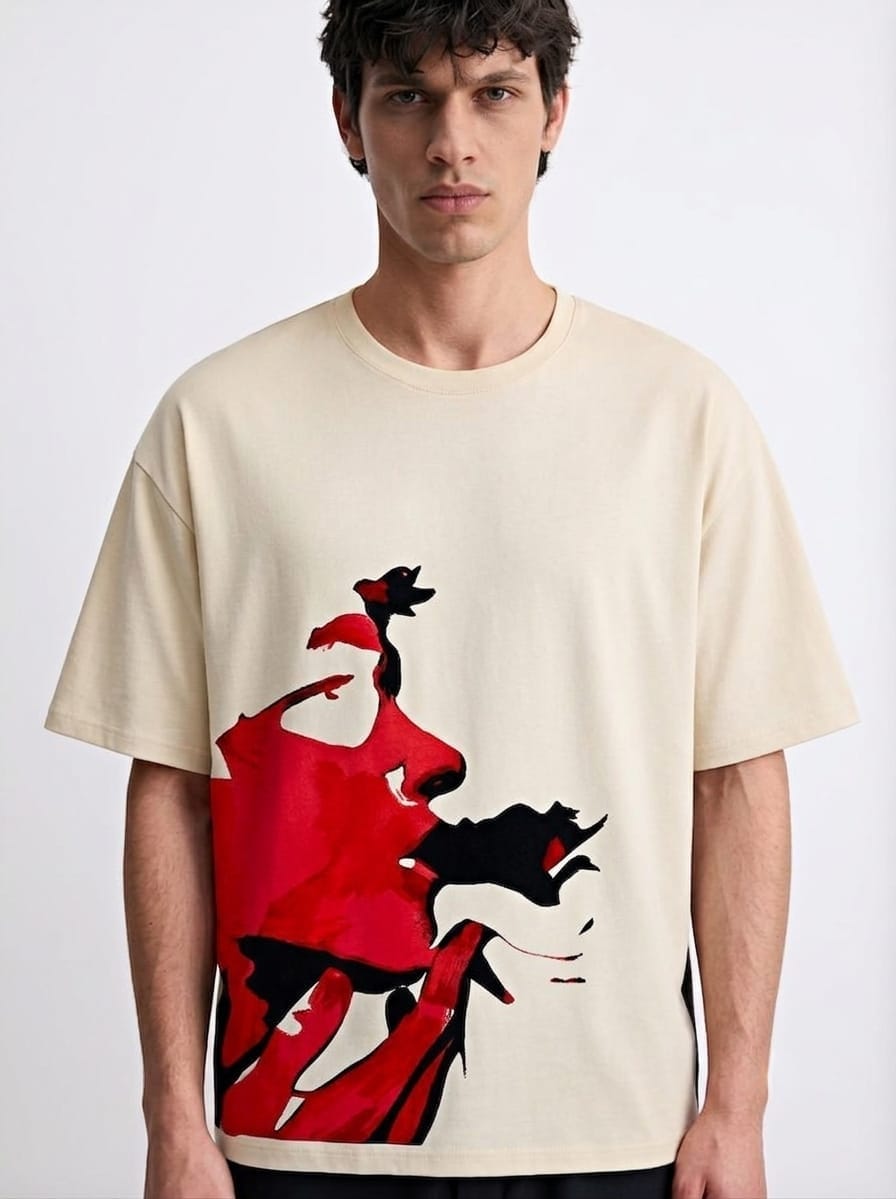 Scarlet Silhouette Oversized Tee