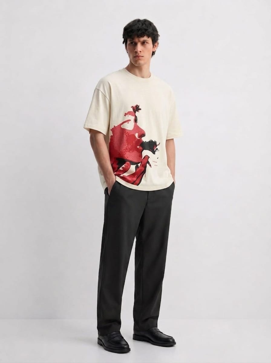 Scarlet Silhouette Oversized Tee