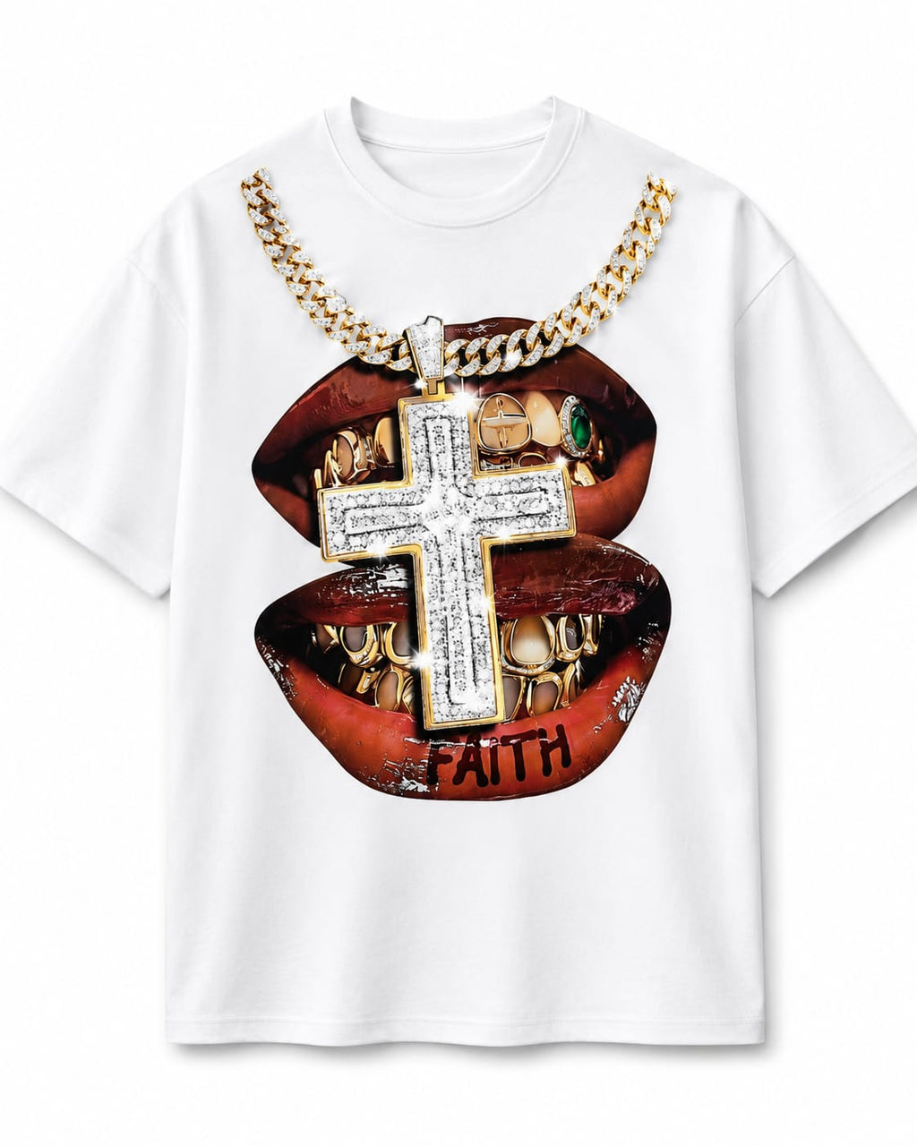 Faith & Fortune Oversized Tee