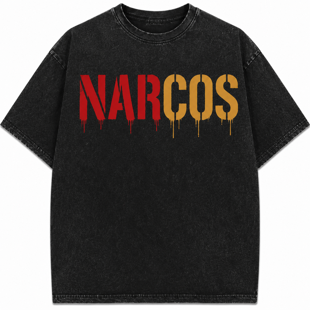 Narcos Medellín Oversized Vintage T-Shirt