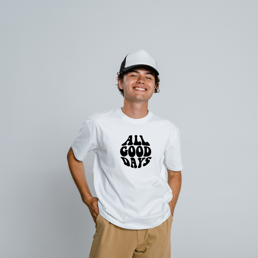 "All Good Days" unisex Oversized T-Shirt