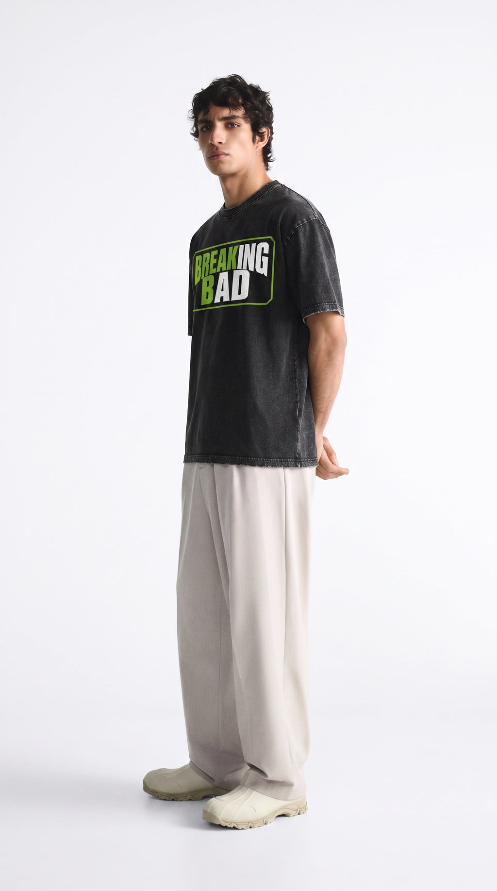 Breaking Bad Oversized Acid Wash Tee