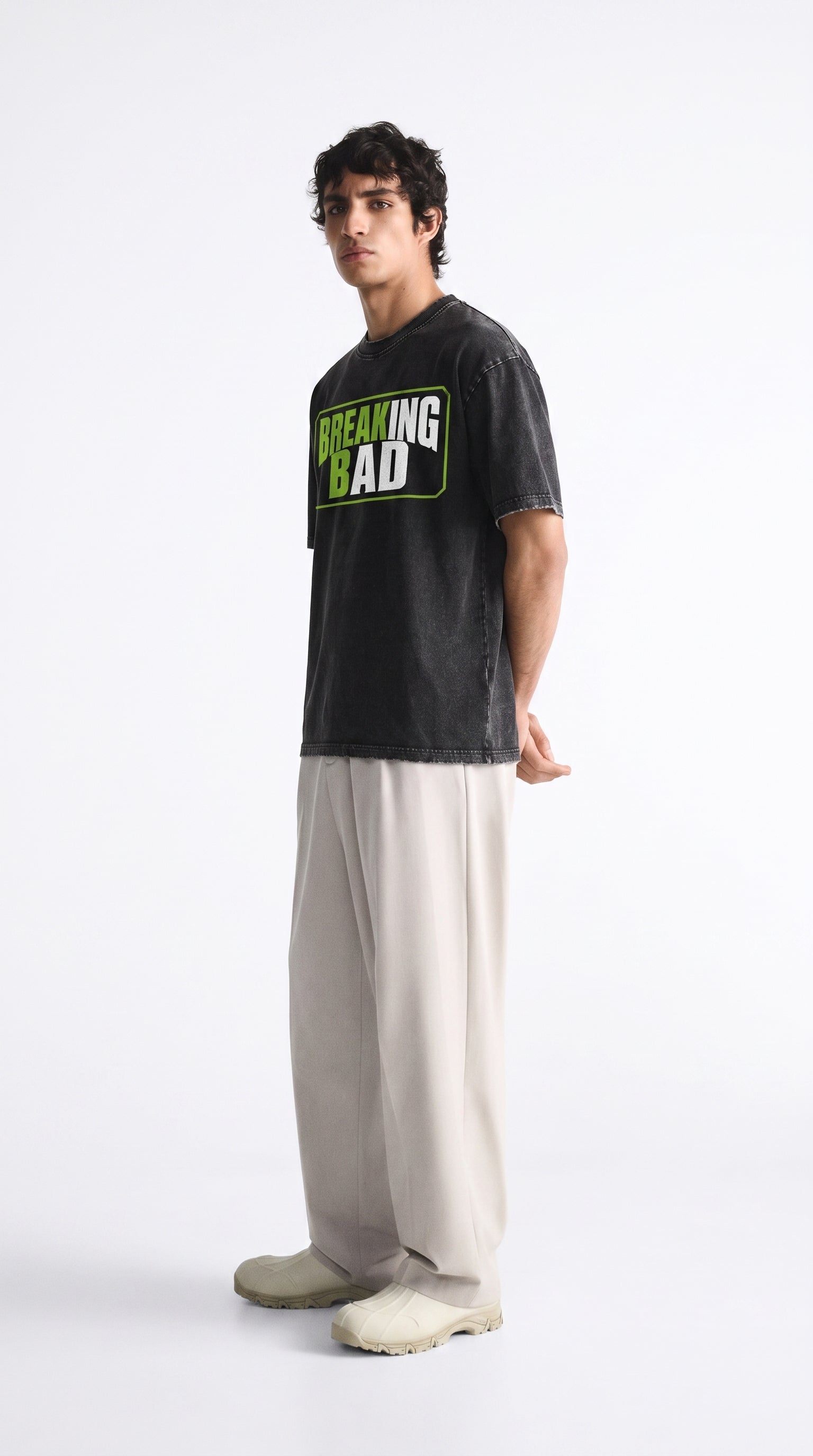 Breaking Bad Oversized Acid Wash Tee