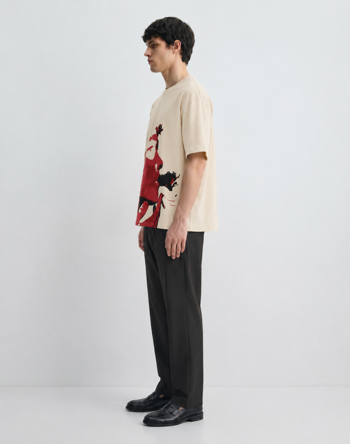 Scarlet Silhouette Oversized Tee