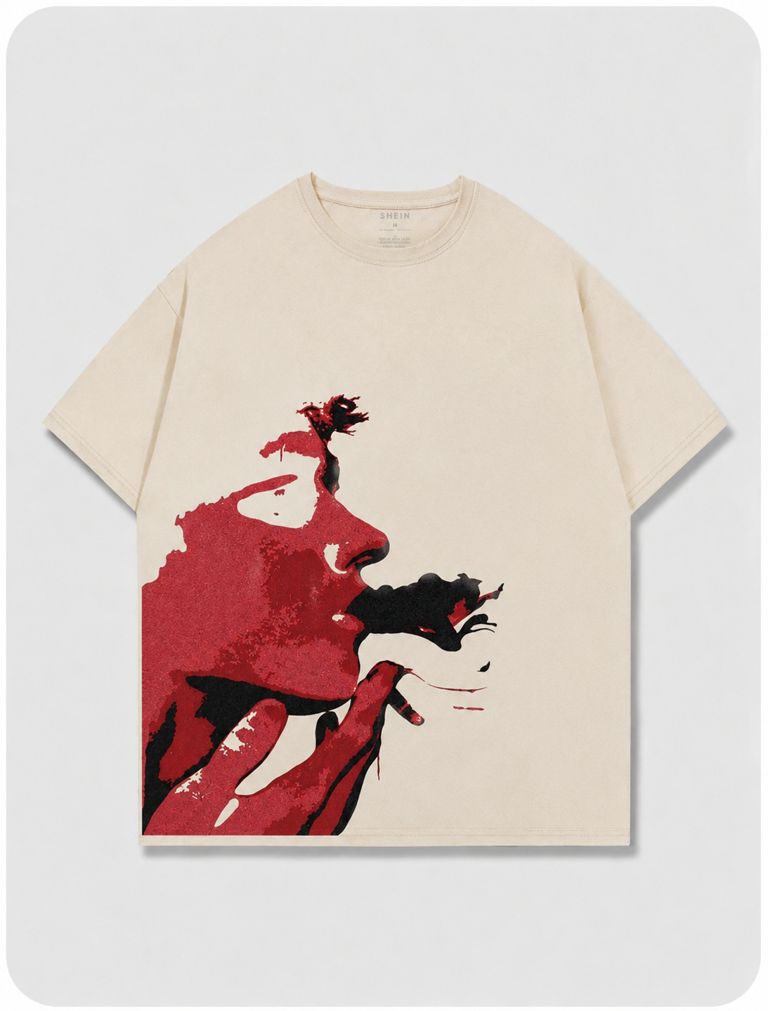 Scarlet Silhouette Oversized Tee