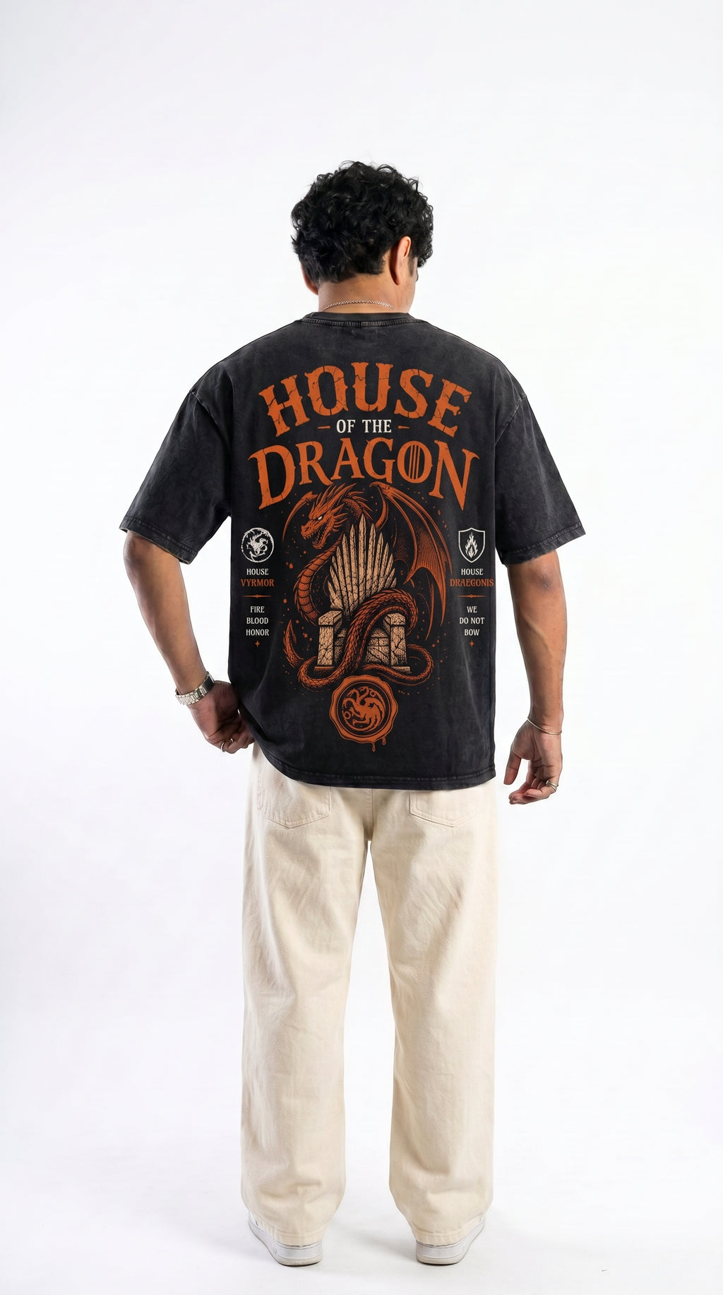 House of the Dragon Throne Oversized T-Shirt