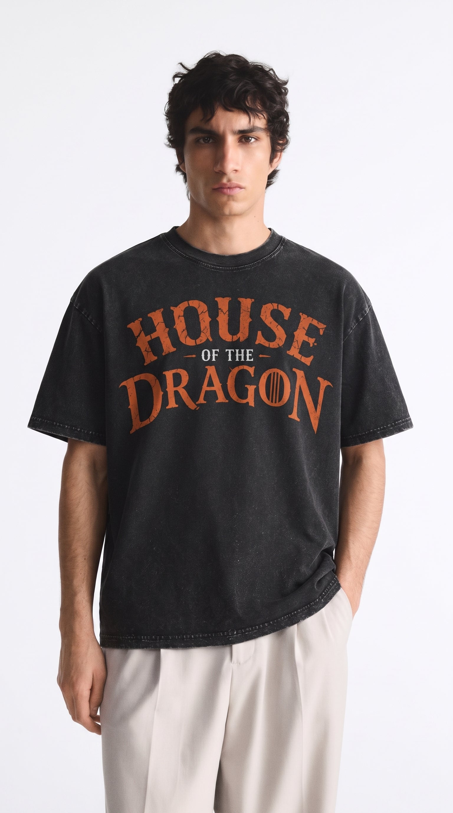 House of the Dragon Throne Oversized T-Shirt