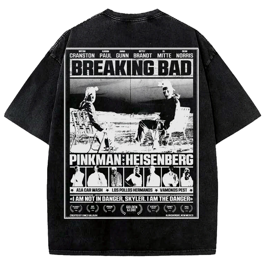 Breaking Bad Heisenberg Oversized T-Shirt