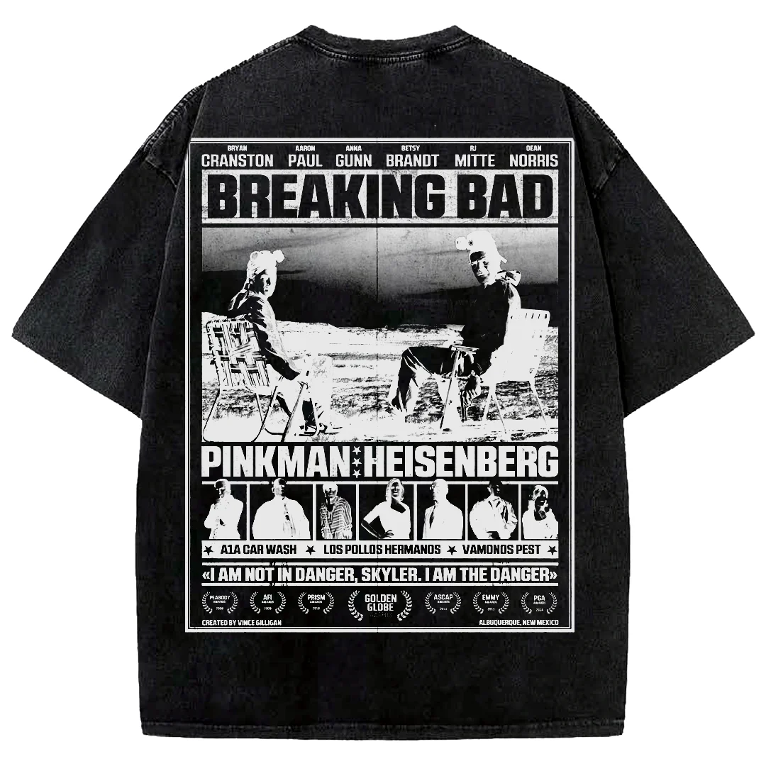 Breaking Bad Heisenberg Oversized T-Shirt