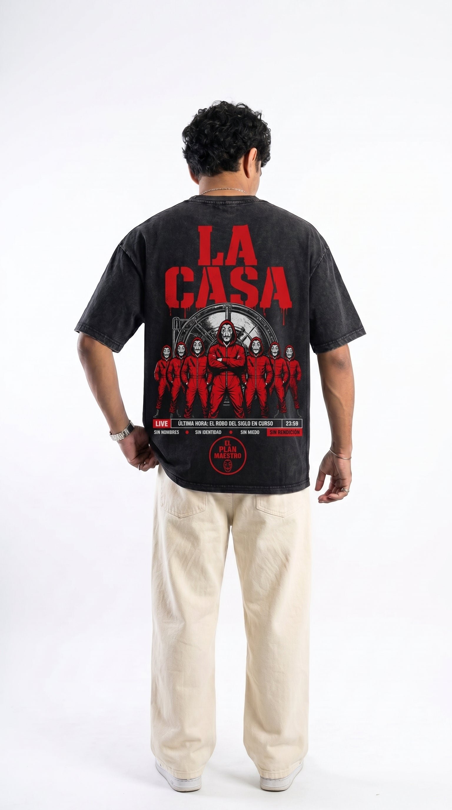 La Casa Oversized Vintage Wash T-Shirt
