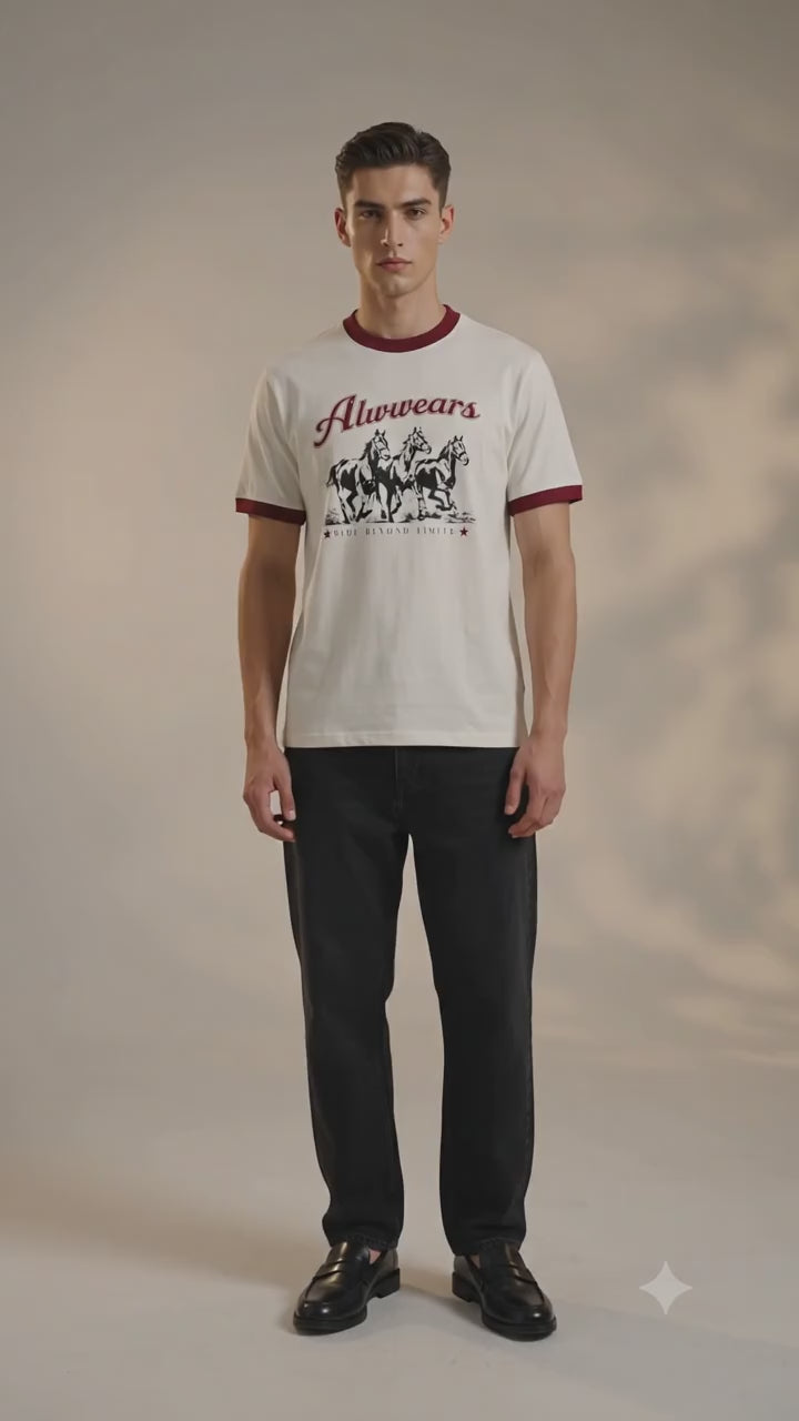 Alwwears Cavalier Regular fit T-shirt
