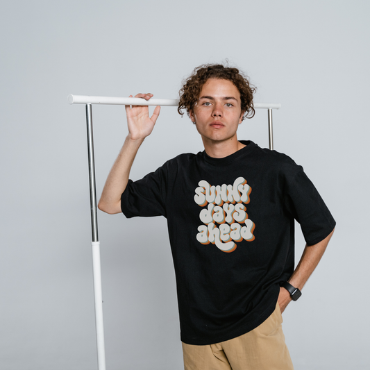 Unisex Oversized Black T-Shirt