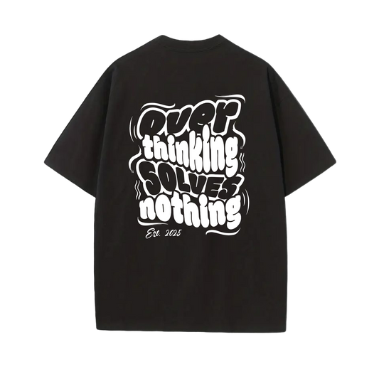 Alwwears Unisex Oversized Black T-Shirt