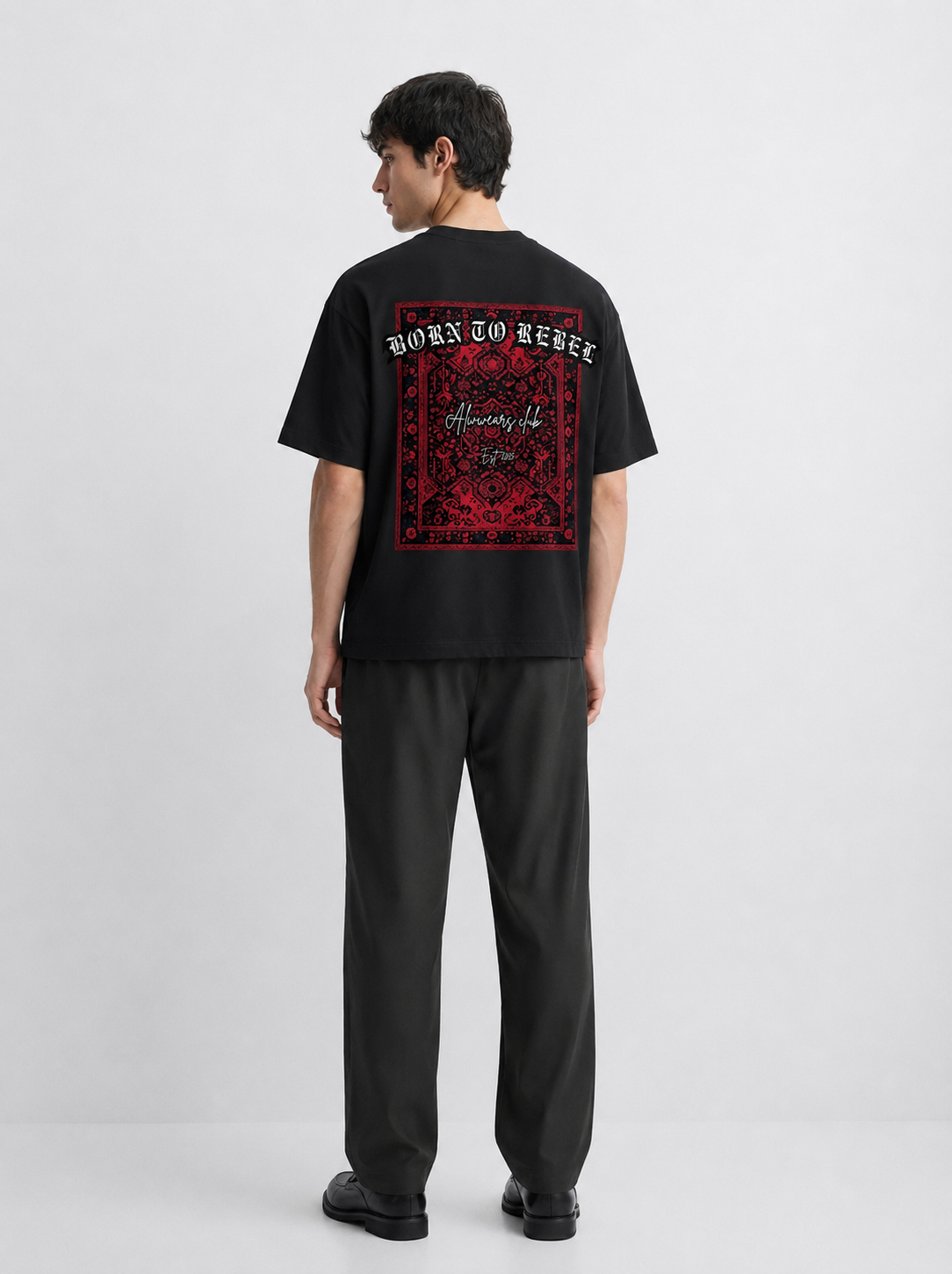 Born To Rebel Oversized T-Shirt