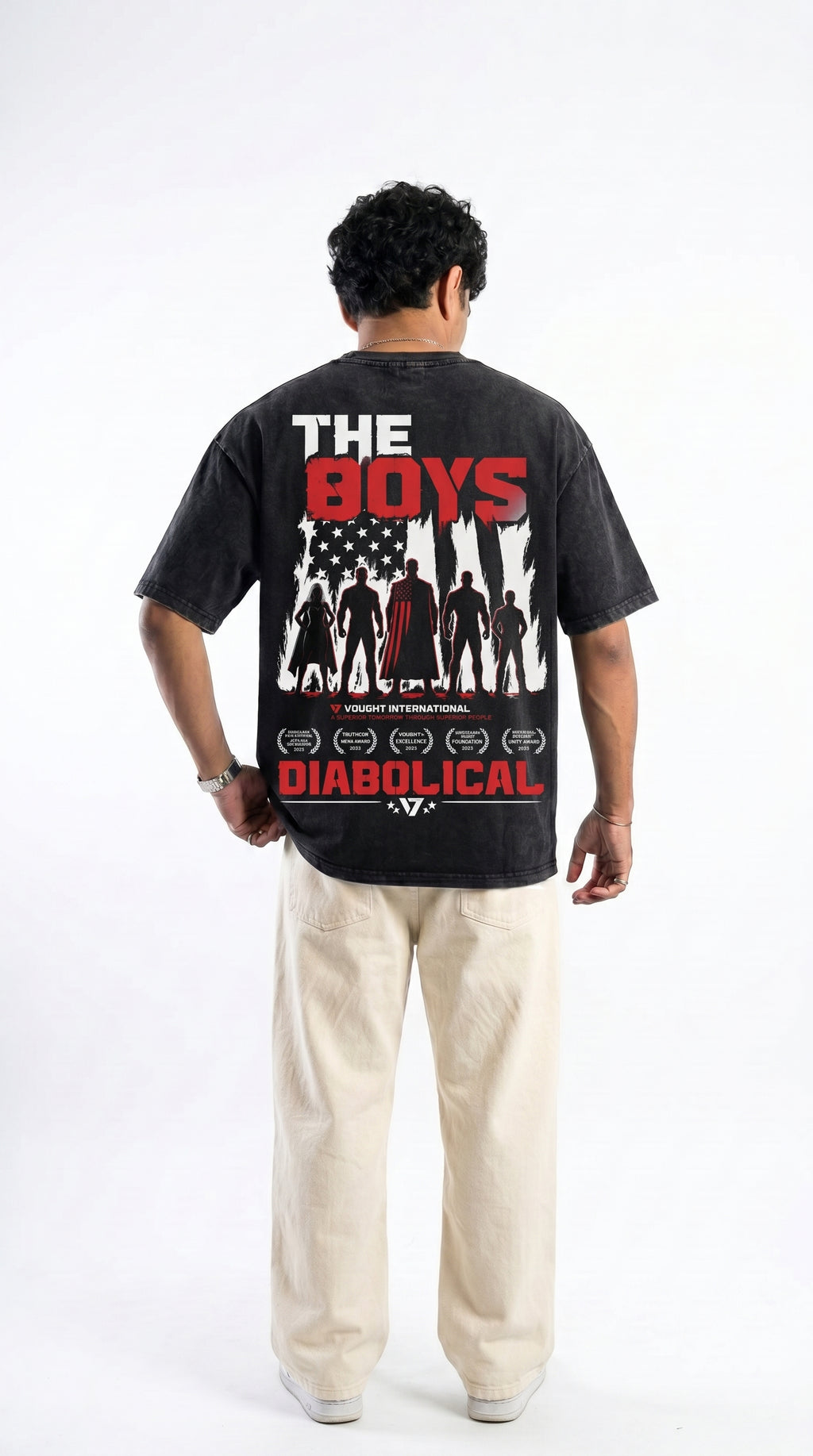 The Boys Diabolical Oversized Vintage Tee