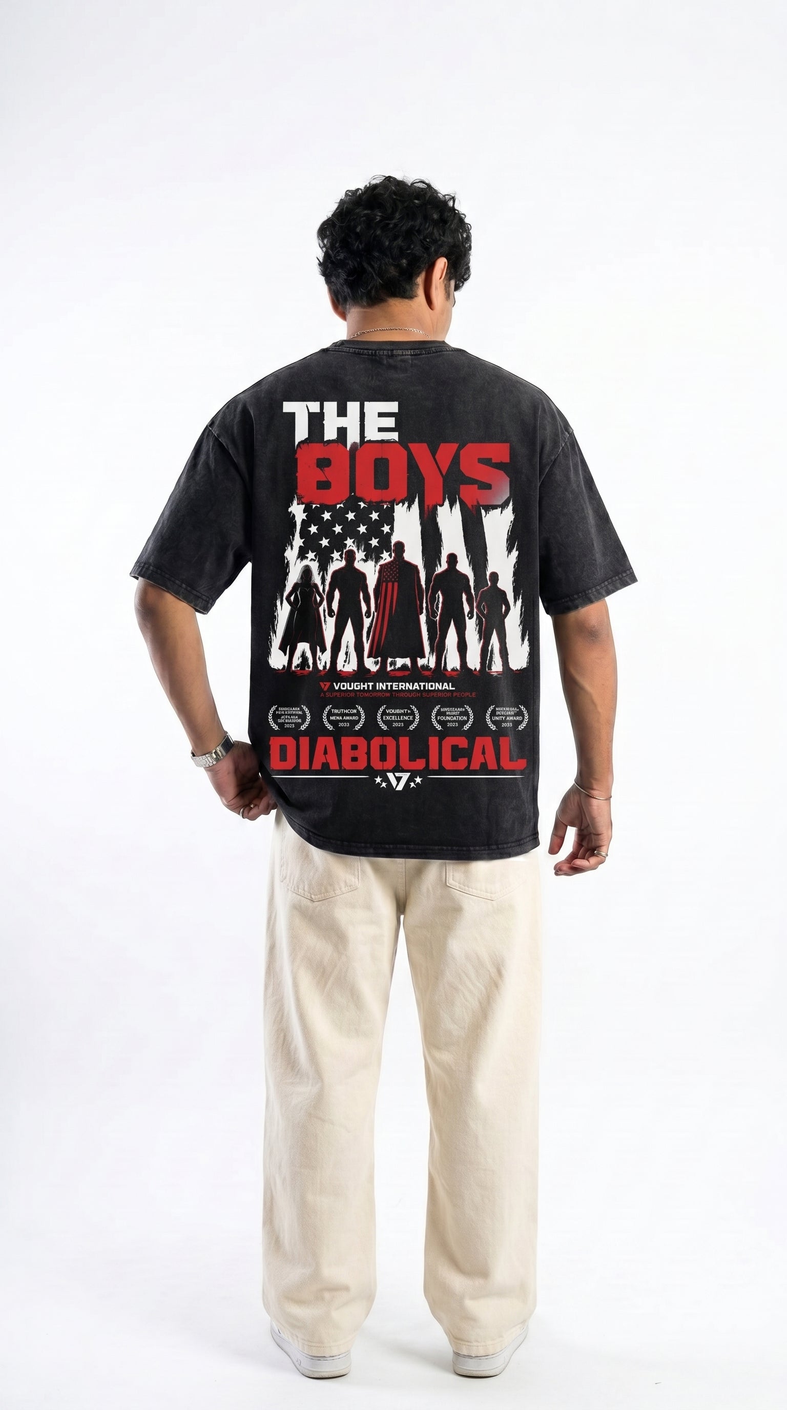 The Boys Diabolical Oversized Vintage Tee