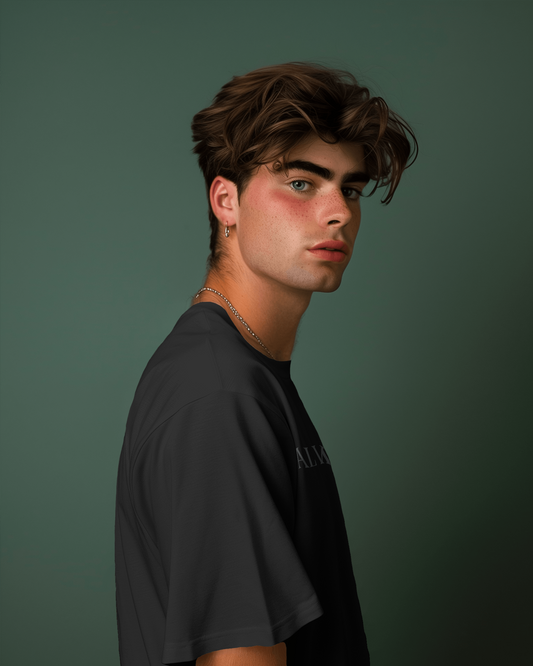 Alwwears Oversized  T-Shirt – Urban Streetwear Edition (240 GSM, 100% Cotton)